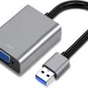 USB 3.0 to VGA Adapter for Monitor Windows 11/10 / 8, for Laptop, Multiple Monitors for Desktop PC TV