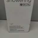 Delta Faucet ProClean Brushed Nickel Shower Head with Handheld, Showerhead with High Pressure Spray, Handheld Shower Head, 6 Spray Settings, SpotShield Brushed Nickel 75740SN