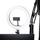 Gator Frameworks ID Series Ring Light Attachment for the Content Creator Tree, (3) Color Modes and (10) Brightness Levels at 3200K, 4500K, and 5500K (GFW CTRINGLIGHT)