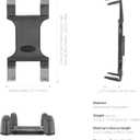 ARKON Mounts Center Extension Car Headrest Slim-Grip Tablet Mount | Headrest Car Mount | Designed for Passenger Entertainent | Compatible with iPad, Samsung, Kindle, and More | TAB3-RSHM