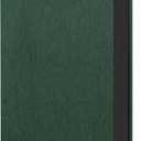 Popotop Photo Album 4x6 100 Pockets for Wedding Gifts, Linen Hardcover Picture Albums for Family Anniversary Baby Vacation Pictures (Green)