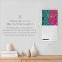 Wall Calendar 2026, David Krovblit Art, 12 Months, Large Grid Design Featuring 12 Artworks