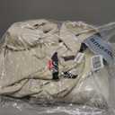 Porch Shield Fire Pit Cover - Waterproof 600D Heavy Duty Fade Resistant Round Patio Fire Bowl Cover Beige - 44 inch