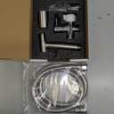 Handheld Toilet Bidet Sprayer for Toilet-Adjustable Water Pressure Control with Bidet Hose for Feminine Wash, Stainless Steel Brushed Nickel Cloth Diaper for Baby Wash (Stainless Steel, 1)