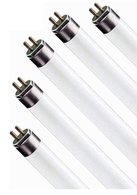 Circle (5 Pack F17T8/830 17W 24 Inch T8 Fluorescent Tube Light Bulb, 3000K Warm White, Medium Bi-Pin (G13) Base, 17 Watt T8 Light Bulbs