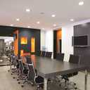 Juno 4-Inch Round Baffle Recessed Lighting Trim, Glare-Reducing Snap-in Trim for Can Lights, Fits IC1, TC1, TC1R Housings, White Finish