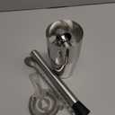 6-Piece Cocktail Shaker Set 24oz Shaker Strainer Muddler Jigger Mixing Spoon Pour Spout Bartender Kit Stainless Steel Bar Set Housewarming Gift