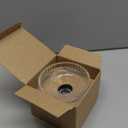 280ML/10Oz Candy Dishes Crystal Glass Candy Box with Lid Decorative Covered Food Storage Organization Sugar Bowl Cookie Jar Biscuit Jar Seasoning Jar for Home Kitchen(Clear)