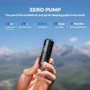 FLEXTAILGEAR Zero Pump Air Pump for Inflatables, 1.2 oz Ultra-Mini Electric air Pump Portable Air Mattress Pump, Rechargeable Air Pump for Pool Floats Air Bed Air Mattress