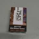 BESTTEN 0-10V Dimmer Light Switch, Super Slim Low Voltage Dimmer Switch for Dimmable LED Lights, Single-Pole or 3-Way, Screwless Wallplate Included, ETL Listed, White