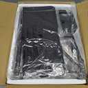 Furnulem Vertical Dresser for Bedroom,Tall Storage Tower Unit and Chest with 6 Drawers,Vintage Green Nightstand Furniture with Fabric Drawer Organizer in Dorm, Living Room,Closet,Entryway,Hallyway