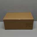 Havawish 2 Set Ice Bin and Flexible Scoop Set Plastic Freezer Ice Bin with Pull out Handle Clear Storage Bucket for Container with Bucket Scoop(Orange,10.83 x 7 x 4.33 in)