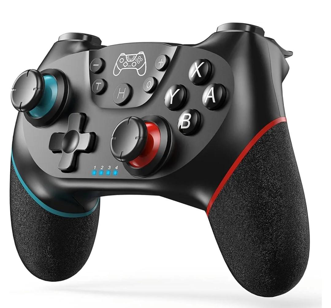 Diswoe Upgraded Wireless Controller for Switch/Lite/OLED/Switch 2 Pro Controller for Switch Remote Joystick Gamepad Supports Wake up, Gyro Axis, Turbo, Dual Vibration and Screenshot Function