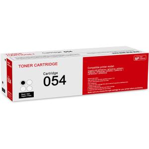 1 Pack 054 3024C001 Black Toner Cartridge: Compatible CRG-054 Replacement for Canon imageCLASS MF642Cdw MF644Cdw MF640C MF641Cw MF643Cdw MF645Cx LBP621Cw LBP622Cdw LBP623Cdw Printer
