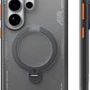 TORRAS Ostand Q3 Air for Samsung Galaxy S26 Ultra Case with 360 Magnetic Stand, Fit for MagSafe, Airbag Cushion, Mil-Grade Drop Tested, Shockproof Phone Case for S26 Ultra 6.9", Shadow Black