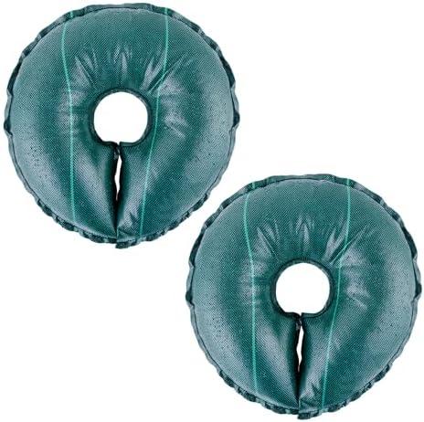 TANIASH 21 Inch Tree Watering Bags Slow Release - Tree Watering Ring with 5L Automatic Rainwater Collection and Tree Watering System - Tree Drip Irrigation, Slow Release for up to 30 Days (2PCS)