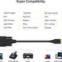 CableCreation USB to RS232 Serial Adapter (FTDI Chipset), USB to RS232 Gold Plated DB9 Serial Converter Cable for Windows 11, 10, 8.1, 8, 7, Vista, XP, 2000, Linux and Mac OS X, macOS, 3.3 Feet/1M