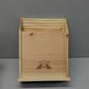 BIGBATBOX Wooden Outdoor Bat House Kit - Clean Your Backyard from Mosquitoes 