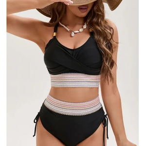 Solid Swimwear Tankini Set for Women Girls 2024 Printed Swimwear Tankini
(13 -14yr)