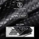 STQ Loafers for Women Memory Foam Slip On Sneakers EleeS Quilted 1.0 Comfort Fall Shoes, Size shoes 9.5