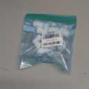 MALIDA Quick Connector Male Adapter Elbow and Straight Combination, 1/2 Inch NPT Thread x 3/8 Inch Tube OD Push to Connect Fittings, for Water Filter purification systems.(pack of 10)