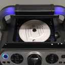 Singing Machine SML682BTBK Groove Cube Karaoke Player with Bluetooth and Echo Control, Battery Powered, Black