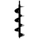 Power Planter DIY Guru Garden Auger- 3"x12" Drill Bit Hole Digger for Post Hole Diggers, Digging Holes- Bulb Planter Tool- Auger Drill For Planting- Garden Auger Digging Tool- 3/8" Non-Slip Hex Drive (Black)