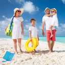 SupMLC Mesh Extra Large Beach Bags and Totes - Holds Toys, Towels, Sand Away - For Children's Toys, Market, Grocery, Picnic