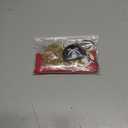 Beelittle Captain Pirate Costume Accessories Set Red Headband Pirate Skull Eye Patch Gold Earrring Necklace