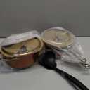 M MELENTA Pots and Pans Set Non Stick, 7 Piece Ceramic Cookware Set, Non Toxic Kitchen Induction Cookware Sets, Pots and Pans Cooking Set with Oven Safe Handle, 100% PFOA Free, Copper