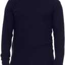 JMR Men’s Heavyweight Waffle Thermal Shirt - 100% Cotton Long Sleeve - Wear as Base Layer or Standalone - Warm & Breathable 2X