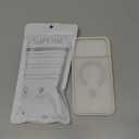 SUPFINE Magnetic for iPhone 17 Pro Max Case (Compatible with MagSafe)(Military Grade Drop Protection) Translucent Matte Shockproof with Anti-Fingerprint Phone Cover,Antique White