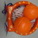 KSABVAIA Bath Toys - Bathtub Basketball Hoop for Kids Toddlers - Bath Toys Shower Toys for Kids Ages 4-8,Suction Cup Basketball Hoop & 3 No Hole Balls Set for Boys Girls