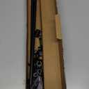 304 Stainless Steel Kitchen Utensil Hanger - 30 Inch Wall Mount with 15 Pcs Noiseless Sliding Hooks, Pots and Pans Hanging Rack, Organizer Storage for Spoon Peeler, Black