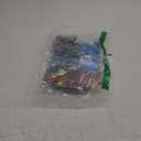 Mega-L Fiesta Party Decorations, 2 Pack Wavy Metallic Tinsel Foil Fringe Table Skirts, Mexican Themed Decor Taco Cinco de Mayo Day Of The Dead Decorations Dia De Los Muertos Birthday Party Table Decor