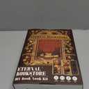 Cutefun Book Nook Library Kit, DIY Miniature Dollhouse Booknook Kits for Adults Teens, 3D Wooden Puzzle Bookend Bookshelf with LED Light & Dust Cover (Eternal Bookstore)