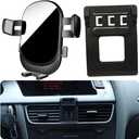 Car Phone Holder for Audi A4/S4/A5/S5 Auto Accessories [Only for Audi 2009-2016 A4 / S4 & 2008-2017 A5 / S5] [Auto Lock Hands Free Cell Phone Mount Car fits for iPhone & All Smartphones]