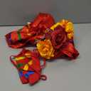 6 Pcs Mexican Dress for Girls Traditional Cinco De Mayo Dress with Flower Headpiece Fiesta Dress Costume (for 4 Years)