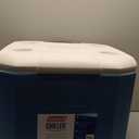 Coleman Chiller 60-Quart Rolling Cooler with Wheels, Blue