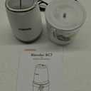 Electric Food Chopper with 2.5 Cup Glass Bowl, Mini Food Processor for Vegetables Meat Fruits Nuts Puree - 2 Speed Kitchen Food Processor With Sharp Blades, 300W