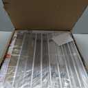 Mumeasy Baby Gate Extra Wide, 29.5"- 51.5" Pressure Mounted Dog Gate with Walk Through Door, Auto Close Pet Gate for Stairs,Doorways,House