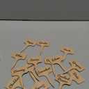 Queekay 15 Pcs Wooden Cheese Markers Set with Pre-Engraved Cheese Names for Charcuterie Board  Reusable Labels for Buffet, Wedding, Party Gift2.4 x 4 Inch