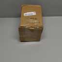 Yeaqee 50 Pcs Mini Metallic Gift Bags with Handles 4x4.75x2.25'' Tiny Thank You Favor Bag with Tag for Women's Day St. Patrick's Wedding Spring Easter Welcome Baby Shower Birthday (Kraft,Gold)