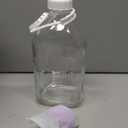 The Dairy Shoppe Heavy Glass Milk Bottle - Jug with Lid and Silicone Pour Spout - Clear Milk Container for Fridge - Reusable Glass Milk Jug Dispenser - Made in USA (64 oz, 1 Pack)