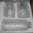 Glass Bud Vase Set of 3 Pcs Small Minimalist Vases for Flowers, Vintage Rustic Home Decor for Table Centerpiece Wedding Party, Modern Clear Aromatherapy Bottle for Living Room Bedroom