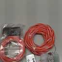 Glooglitter 2 Set Christmas Candy Cane Rope Light, 33ft 200 LED Decor Lights 8 Modes Multicolor Lights for Garden Patio Xmas Tree, Indoor Outdoor Christmas New Year Winter Decorations(White)