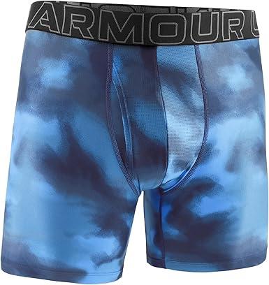 Under Armour Men's Tech 6-inch Boxerjock 1-Pack (XX-Large, Blue Atlantis)