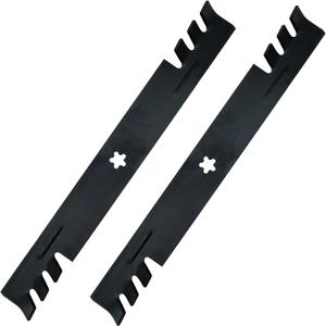 Mower Mulching Blades 138971 fits for 42" Poulan/Husqvar/Craftsman 2 Blades Set Replaces 561713XB 138498 532138971 138971x431 PP24005