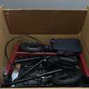 VOCIC Walkers for Seniors, Z21 Rollator Walker with Seat Supports 350lb, 8" Big Wheels for All Terrain, Ergonomic Arc Seat & 6" Ultra Backrest Foldable Walker, Dual Height Adjustment, Lightweight 2025 (Ruby Red)