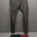 3 Pack Women’s Maternity Leggings with Pockets Over The Belly Maternity Clothes Sets Outfits Sweatpants Buttery Soft Tight Pregnancy Pants Must Haves Essentials Red Black Grey  Activewear, S